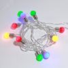 Гирлянда светодиодная мини-лампочки 1.5 м, 10 LED, прозрачный ПВХ, свечение мультиколор, 2 х АА (батарейки не в комплекте) Neon-Night 303-074