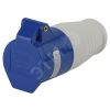 Розетка переносная 213 2Р+РЕ 16А 220В IP44 (10/120/2160) R-16-2P-PE-IP44 ЭРА Б0032861