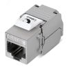 Вставка Keystone Jack RJ-45(8P8C), 180 градусов, категория 5e, экранированная, без инструмента Toolless Cabeus KJ-RJ45-Cat.5e-SH-180-Toolless