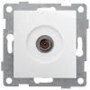 GUSI Bravo механизм антенной розетки, одинарной, скрытая  установка. Цвет  белый. GUSI Electric С10А1-001