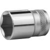 Головка торцевая ''INDUSTRIE QUALITAT'', Cr-V, FLANK, хромосатинированная, 1/2'', 19 мм KRAFTOOL 27805-19_z01