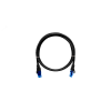 Патч-корд U/UTP 4 пары Cat 6 2хRJ45/8P8C T568B 7х0205мм LSZH черный 03м NIKOMAX/NIKOLAN NMC-PC4UE55B-003-C-BK