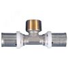 Тройник пресс 16x1/2' НР MVI PF.543.040404