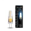 Лампа светодиодная LED 2 Вт 200 лм 4100К DC12В G4 капсула нейтральный Низковольтная Black Gauss Gauss 207707202