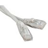 Патч-корд U/UTP категория 6 LSZH серый (0.3м) Hyperline 230190