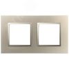 Рамка для розеток и выключателей Elegance 14-5012-04 Classic, на 2 поста, шампань ЭРА Б0060579