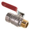 Кран шаровой 1/2 ВН/НР, ручка рычаг Rommer RBV-0002-0210315