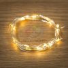 Гирлянда светодиодная Роса 2 м, 20 LED, теплое белое свечение Neon-Night 303-006