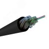 Кабель волоконно-оптический 50/125 (OM2)многомодовый 2 волокна гибкий бронир Hyperline FO-AWS2-OUT-50-2-PE-BK