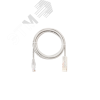 Патч-корд U/UTP 2 пары Cat 5 110-RJ45/8P8C Ethernet 7х0192мм LSZH серый 2м NIKOMAX/NIKOLAN NMC-PC2UD05E-020-C-GY