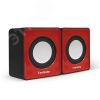 Акустическая система 2.0 Disco 140 Red (питание USB, 2х3Вт) Exegate EX289920RUS