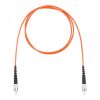 Шнур оптический коммутационный (патч-корд), FC-FC симплекс simplex OM2, нг(А)-HF, оранжевый, 2,0 м Datarex DR-222213