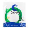Патч-корд U/UTP, категория 6, 2xRJ45/8p8c, неэкранированный, зеленый, PVC, 2 м Cabeus PC-UTP-RJ45-Cat.6-2m-GN