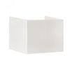 Соединитель (60х60) (4 шт) Plast Белый EKF conw-60-60x4