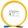 Шнур оптический simplex 2м SC-FC 9/125 sm LSZH Cabeus FOP(s)-9-SC-FC-2m