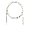 Патч-корд U/UTP 1 пара Cat 5 110-RJ45/8P8C USOC 7х0192мм LSZH серый 2м NIKOMAX/NIKOLAN NMC-PC1UD05T-020-C-GY