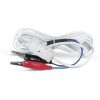 Шнур тестовый 2-х контактный, зажимные контакты Cabeus TC-2-pin-ST