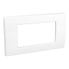 Рамка на 4 модуля, белая, RAL9010