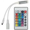 Контроллер мини для светодиодной ленты с ИК пультом RGBController-12/24V-72/144W-IP20-IR ЭРА ЭРА Б0061110