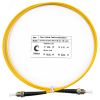 Шнур оптический simplex 1м ST-ST 9/125 sm LSZH Cabeus FOP(s)-9-ST-ST-1m