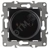 Розетка 2P, 16A-250В, Эра12, чёрный, 12-2105-06 ЭРА Б0018259