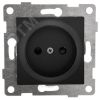 GUSI Ugra механизм розетки 1-ой б/з с з/ш,  скрытая  установка, 16А, 250В. Цвет графит. GUSI Electric С11Р2-010