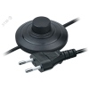 Шнур NPS-FS01-170-2x0.5-BL 1.7м с выкл. черный Nav Navigator Group 61601