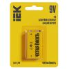Батарейка щелочная Alkaline 6LR61 9V (1шт/блистер) IEK IEK ABT-6LR619V-OP-L01