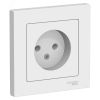 Розетка ATLASDESIGN без заземления 16А в сборе белый SE (Systeme) ATN000140