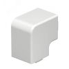 Крышка плоского угла кабельного канала WDK 40x40 мм (ПВХ, белый) OBO Bettermann WDK HF40040RW