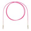 Шнур оптический коммутационный (патч-корд), LC-LC симплекс simplex OM4, нг(А)-HF, маджента, 0,5 м Datarex DR-220030