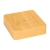 Коробка разветвительная KMP-030-032 (104х104х28) светлое дерево PROxima EKF plc-kmr-030-032-s