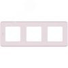 Рамка 3 поста INSPIRIA розовый Daccord/Legrand 673954