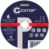 Профессиональный диск отрезной по металлу и нержавеющей стали Cutop Profi Т41-180 х 1.6 х 22.2 мм CUTOP 40013т