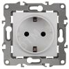 Розетка 2P+E Schuko, 16A-250В, Эра12, белый, 12-2101-01 ЭРА Б0014675