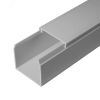 Кабель-канал серый RAL 7035 2-й замок в п/э 40х40 мм (60м/уп) Промрукав PR03.0076