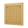 Решетка вентиляционная вытяжная, из ABS пластика 208х208, цвет Бежевый ERA 2121Р беж