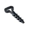 Дюбель-хомут 6х14 полипропилен черный Simple (100шт) EKF plc-cd1-6x14b