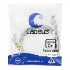Патч-корд U/UTP, категория 5е, 2xRJ45/8p8c, неэкранированный, серый, PVC, 2м Cabeus PC-UTP-RJ45-Cat.5e-2m