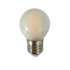 Лампа сетодиодная декоративная LED 8w E27 3000K шар матовый филамент 230/50 Jazzway JazzWay 5021488