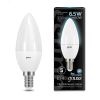 Лампа светодиодная LED 6.5 Вт 550 лм 4100К AC150-265В E14 свеча нейтральный  Black Gauss Gauss 103101207