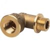 Угольник НВ 1/4' с упором STOUT SFT-0015-000014