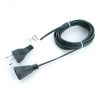Сетевой шнур для гирлянд 3м IP20 зеленый FERON DM303