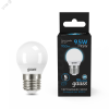 Лампа светодиодная LED 9.5 Вт 950 лм 6500К AC150-265В E27 шар P45 холодная  Black Gauss Gauss 105102310