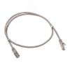 Патч-корд TERACOM PRO Cat.6 экранированный FTP оболочка LSZH серый (1.0м) EKF TRP-6FTP-LSH-1M-GY