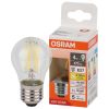 Лампа светодиодная филаментная LED Star Шарообразная 4Вт (замена 40Вт), 480Лм, 2700К, цоколь E27 OSRAM LEDVANCE 4058075684607