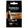 Элемент питания АА алкалиновые 1,5v 4 шт. LR6-4BL 5014061 Optimum Duracell Б0056020