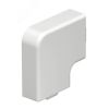 Крышка плоского угла кабельного канала WDK 15x40 мм (ПВХ, белый) OBO Bettermann WDK HF15040RW