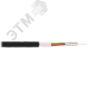 Кабель волоконно-оптический, 4 волокна, SM 9/125 G.657.A1, внешний, со стеклонитями, 6кН,PE, черный NIKOMAX/NIKOLAN NKL-F-004A1S-06B-BK