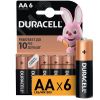 Элемент питания LR6-6BL BASIC (6/60/16800) Duracell Б0014859